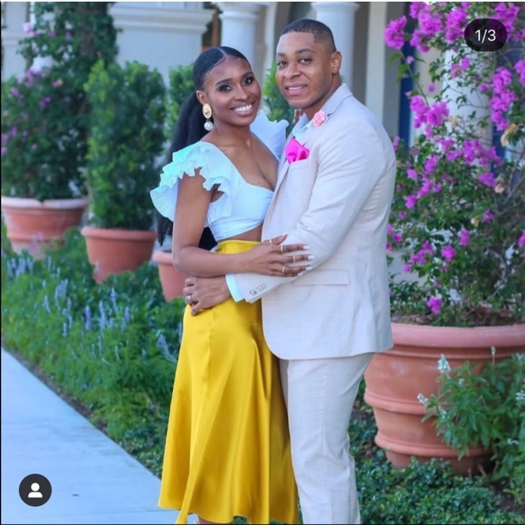 Zara satin effect skirt - Picture 5 of 6